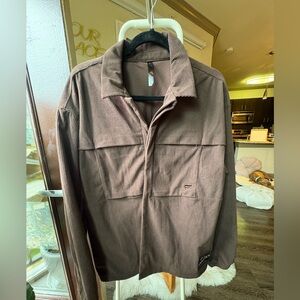 Fabletics The Club Cord Shirt Jacket